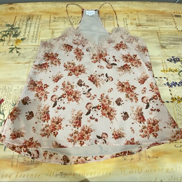 CAMI NYC. The Racer Lace Trim Silk Camisole . Size XS - Picture 4 of 10